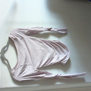 Free people purple dance/ yoga top